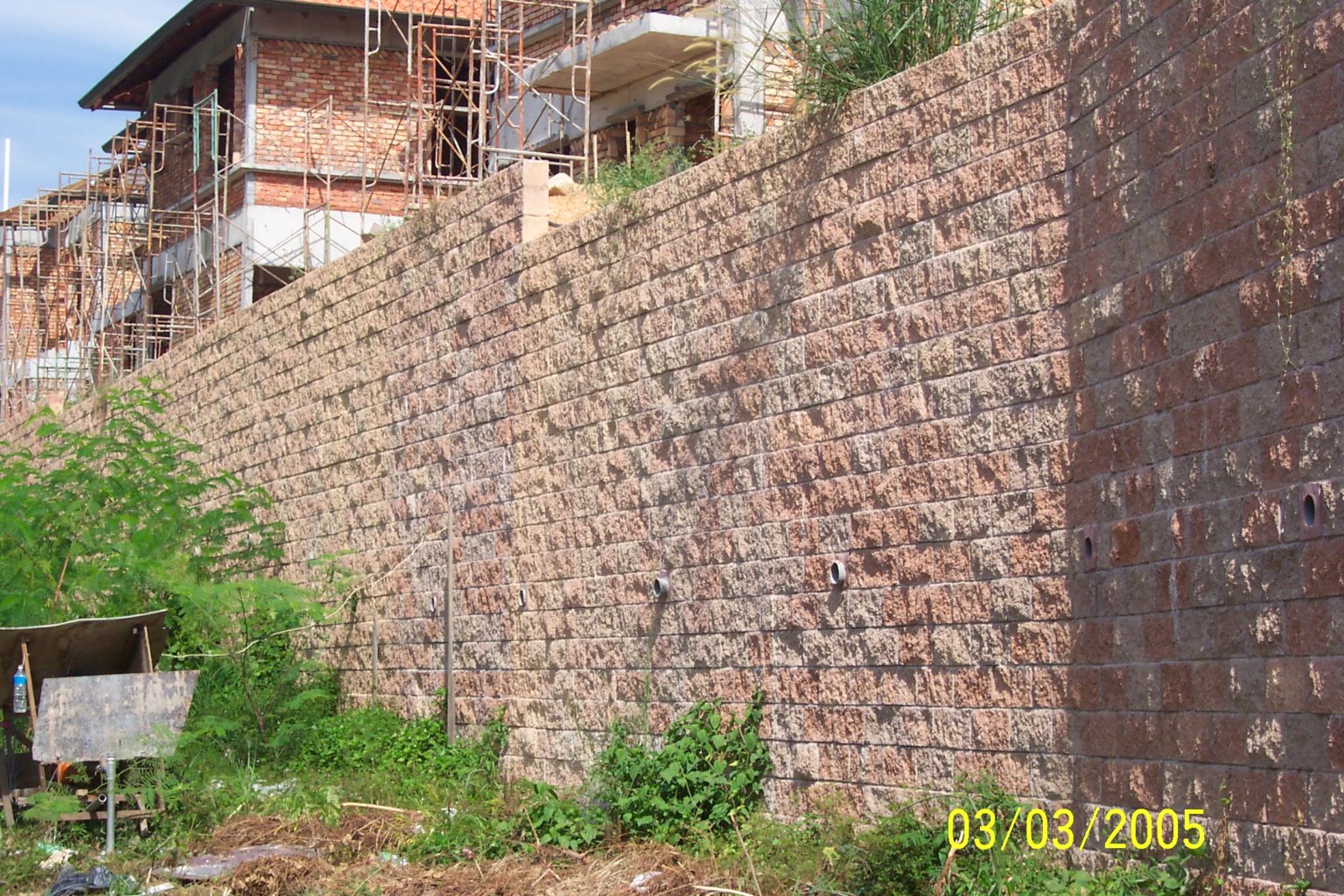 Retaining wall Glenmarie, Shah Alam. Zenbes Malaysia